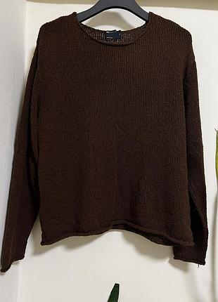 Светр asos коричневий
