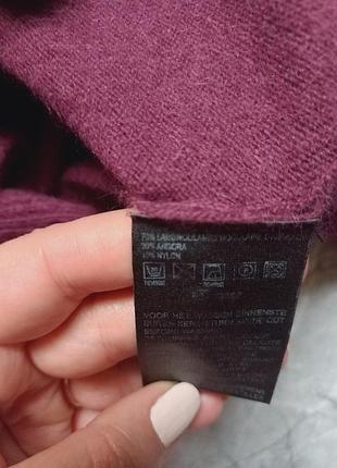 Вовняна кофта з баскою 4