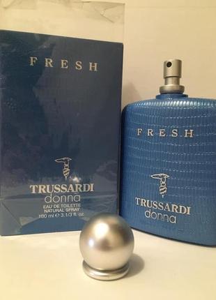 Trussardi donna fresh 100 мл винтаж оригинал редкость1 фото