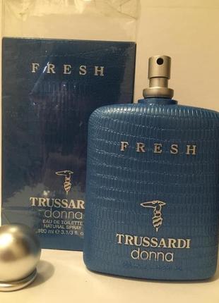 Trussardi donna fresh 100 мл винтаж оригинал редкость5 фото