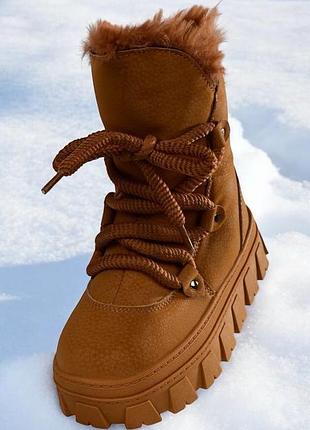 Сапоги подросток зимние новые