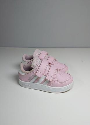 Кроссовки, кеды adidas breaknet i cf kids gz7647 pink/white 24 р. оригинал