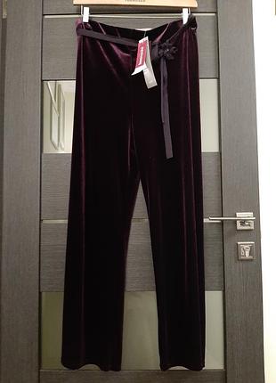 Женские бархатные брюки bonmarche l