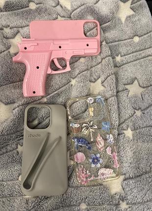 2 чохли на 13 про айфон і 1 на 13 міні айфон