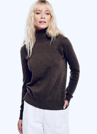 Теплий светр/гольф esprit вовна/віскоза