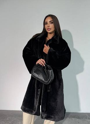 Шуба длинная 3