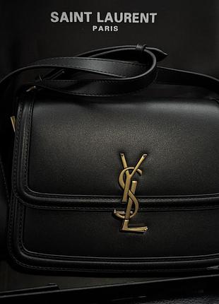 Жіноча шкіряна сумочка yves saint laurent ysl сан ларан