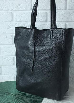 Borse in pelle роскошная сумка шоппер из натуральной кожи. италия