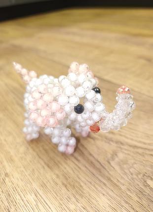 Слоник плетений ручна робата.