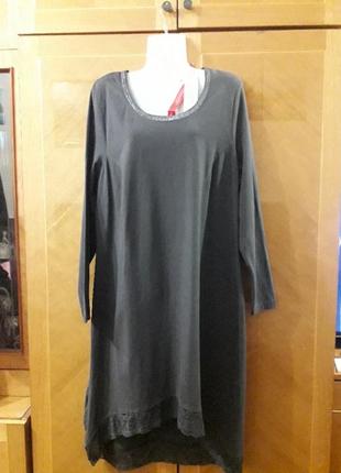 Sheego новое шикарное платье casual  пайетки  кружево