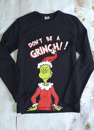 Рождественский лонгслив, реглан гренч от tesco размер s