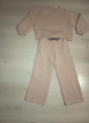 Теплый костюм для девочки kado