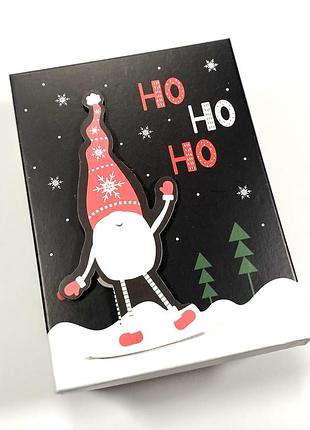 Подарункова новорічна коробка «картон»