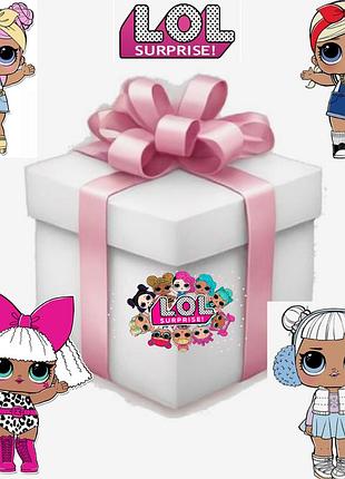 Сюрприз бокс в стилі лол сюрприз🌷
