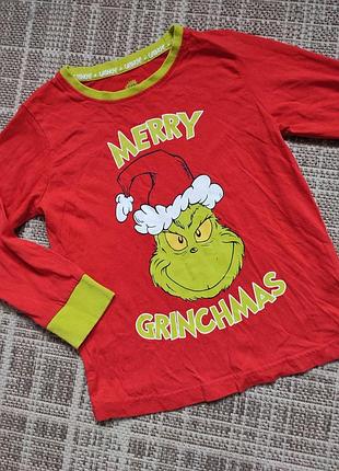 Коттоновая пижама новогодняя кофтина гренч