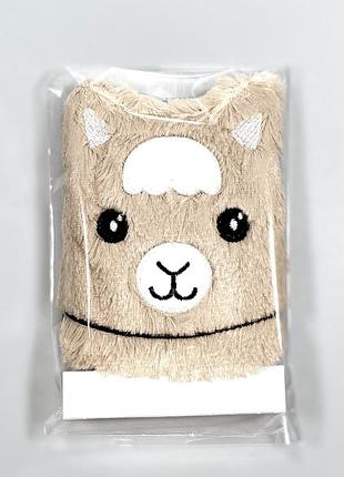 Соляная грелка для рук (лама) многоразового использования с мягким чехлом