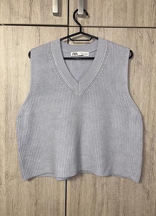 Zara  жилет жилетка безрукавка