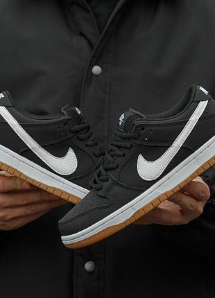 Кросівки nike sb dunk pro black 3