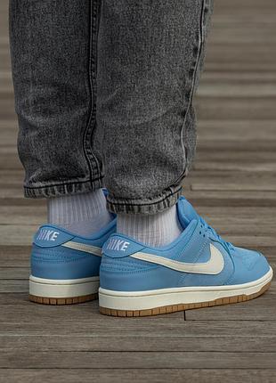 Кросівки nike sb dunk pro blue white 5