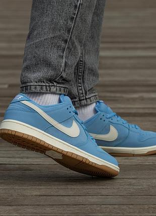 Кросівки nike sb dunk pro blue white 8