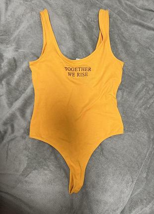 Боді-майка з написом