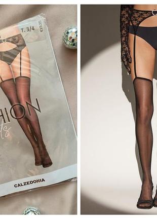 Пояс-чулки calzedonia черные m/l