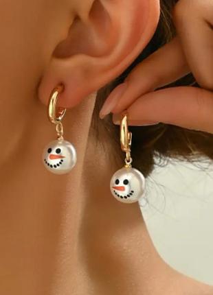 Сніговики сережки