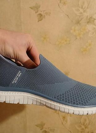 Слипоны skechers slip-ins ultra flex на стопу 26,5 см новые,