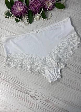 Трусики декоровані мереживом від британського бренду marks & spencer  розмір м