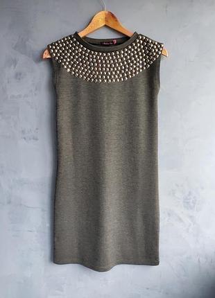 Стильна сіра сукня