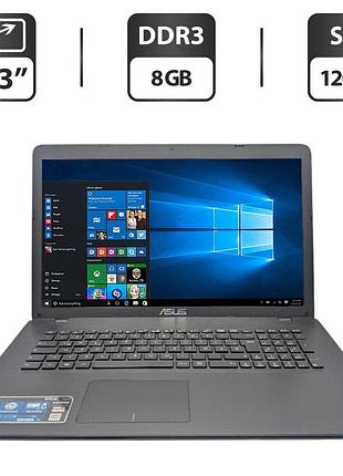 Ноутбук asus f751m / 17.3" (1600x900) tn / intel celeron n2940 (4 ядра по 1.83 - 2.25 ghz) / 8 gb ddr3 / 120 gb ssd / intel hd