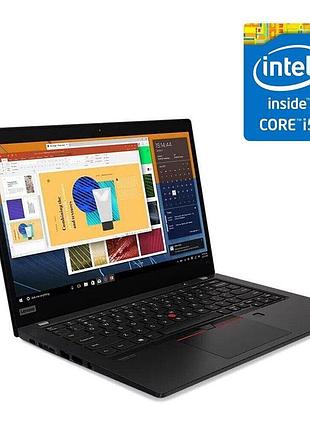 Ультрабук lenovo thinkpad x13 gen 1 / 13.3" (1920x1080) ips / intel core i5-10210u (4 (8) ядра по 1.6 - 4.2 ghz) / 8 gb ddr4 / 256