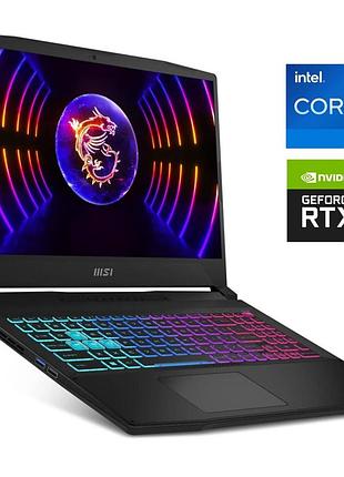 Ігровий ноутбук msi katana 15 b12vgk / 15.6" (1920x1080) ips / intel core i7-12650h (10 (16) ядер по 3.5 - 4.7 ghz) / 16 gb ddr5 /