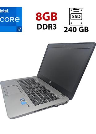 Ультрабук hp probook 840 g2 / 14" (1920x1080) tn / intel core i7-5600u (2 (4) ядра по 2.6 - 3.2 ghz) / 8 gb ddr3 / 240 gb ssd /