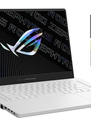 Игровой ультрабук б-класс asus rog zephyrus g15 ga503qs white / 15.6" (2560x1440) ips / amd ryzen 9 5900hs (8 (16) ядер по 3.0 -