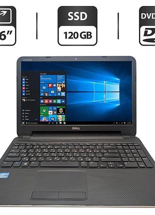 Ноутбук dell vostro 2521 / 15.6" (1366x768) tn / intel core i3-2375m (2 (4) ядра по 1.5 ghz) / 8 gb ddr3 / 120 gb ssd / intel
