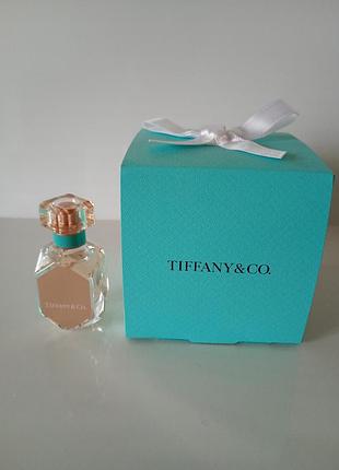 Tiffany &amp; Co rose gold парфюмированная вода миниатюра 5мл.