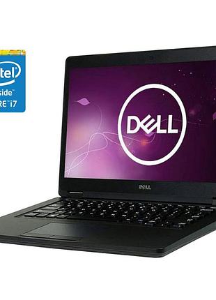Ультрабук б-клас dell latitude 5480 / 14" (1920x1080) ips / intel core i7-7600u (2 (4) ядра по 2.8 - 3.9 ghz) / 8 gb ddr4 / 128 gb
