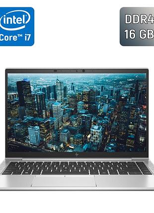 Ультрабук hp elitebook 840 g8 / 14" (1920x1080) ips / intel core i7-1185g7 (4 (8) ядра по 3.0 - 4.8 ghz) / 16 gb ddr4 / 512 gb ssd