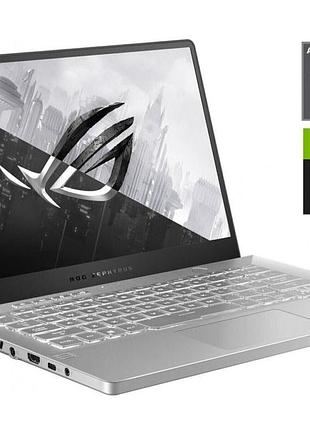 Игровой ультрабук б-класс asus rog zephyrus g14 ga401iv / 14" (1920x1080) ips / amd ryzen 9 4900hs (8 (16) ядер по 3.0 - 4.3 ghz)