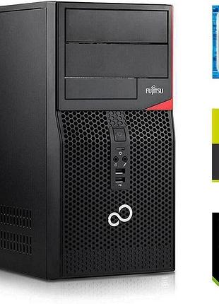 Игровой пк fujitsu tower / intel core i7-6700 (4 (8) ядра по 3.4 - 4.0 ghz) / 8 gb ddr4 / 500 gb ssd / nvidia geforce gtx 650, 1