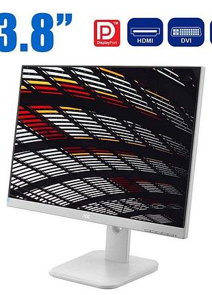 Монитор aoc 24p1 / 23.8" (1920x1080) ips / vga, dvi, displayport, hdmi, usb / встроенные колонки 2x 2w