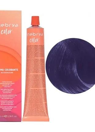 Крем-фарба inebrya сolor corrector violet коректор фіолетовий, 100 мл
