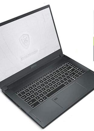 Мобильная рабочая станция б-класс msi ws66 10tkt / 15.6" (1920x1080) ips touch / intel core i7-10875h (8 (16) ядер по 2.3 - 5.1