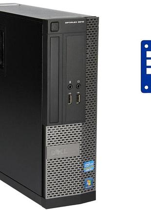 Пк dell optiplex 3010 sff / intel core i3-3220 (2 (4) ядра по 3.3 ghz) / 8 gb ddr3 / 250 gb hdd / intel hd graphics 2500 / dvd-rw