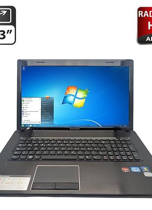Ноутбук lenovo g770 / 17.3" (1600x900) tn / intel core i5-2410m (2 (4) ядра по 2.3 - 2.9 ghz) / 8 gb ddr3 / 1000 gb hdd / amd