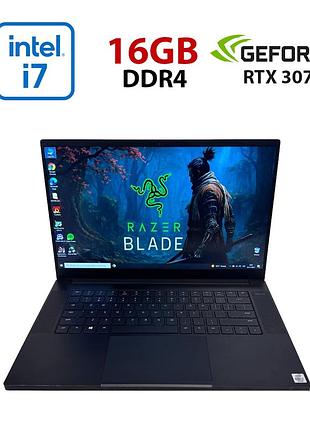 Игровой ноутбук razer blade 15 rz09-0369 / 15.6" (1920x1080) ips / intel core i7-10750h (6 (12) ядер по 2.6 - 5.0 ghz) / 16 gb