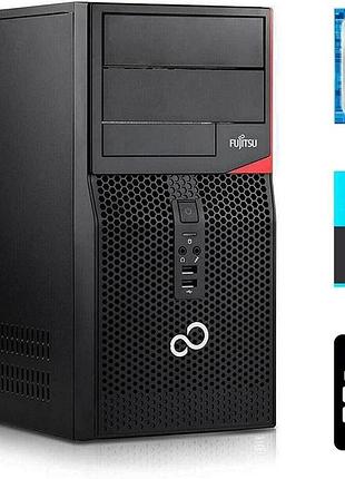 Ігровий пк fujitsu tower / intel core i7-6700 (4 (8) ядра по 3.4 - 4.0 ghz) / 32 gb ddr4 / 250 gb ssd + 1000 gb hdd / nvidia