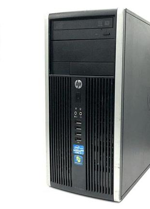 Пк hp compaq 6200 pro tower / intel core i5-2500 (4 ядра по 3.3 - 3.7 ghz) / 8 gb ddr3 / 320 gb hdd / intel hd graphics 2000 /