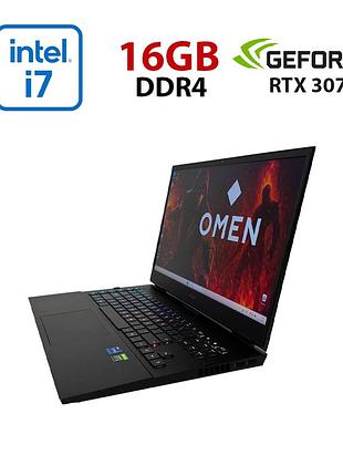 Игровой ноутбук hp omen 17-ck0020ca / 17.3" (2560x1440) ips / intel core i7-11800h (8 (16) ядер по 2.3 - 4.6 ghz) / 16 gb ddr4 /